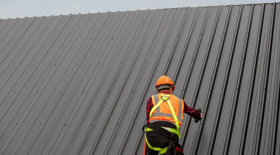 Professional metal roof installation services in New Albin, IA